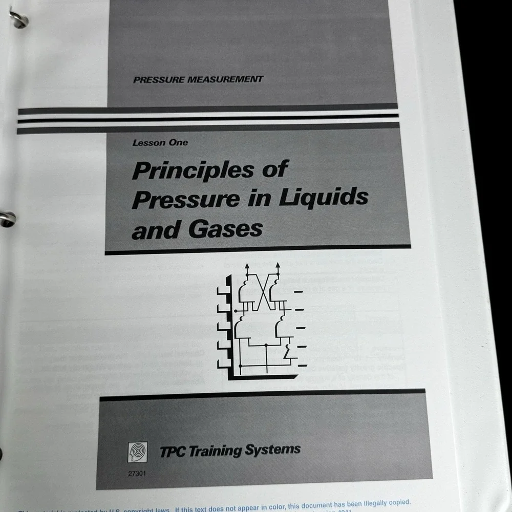 TPC Training Systems Pressure Measurement Manual‎ #273
